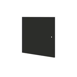 VOX Türfront  Concept , schwarz , Maße (cm): B: 49,5 H: 49,5 T: 1.6
