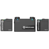 Hollyland Lark 150 (2:1) schwarz mit 2 Transmittern