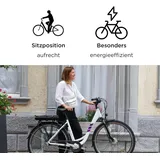 Zündapp Z502 28 Zoll RH 50 cm Damen weiß/lila