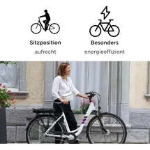Zündapp Z502 28 Zoll RH 50 cm Damen weiß/lila