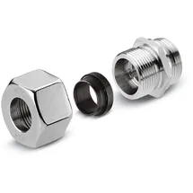 Kärcher Verbindungsstück Rohr/Absperrhahn, Edelstahl (Ermeto)