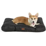 Bedsure Hundekissen M 76 x 50 cm schwarz