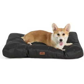 Bedsure Hundekissen M 76 x 50 cm schwarz