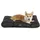 Bedsure Hundekissen M 76 x 50 cm schwarz