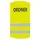 Korntex Safety Vest Passau Warnweste Weste Sicherheitsweste mit Ordner Aufdruck Druck gelb orange Leuchtstreifen EN ISO 20471 (neon gelb, M/L) - M-L