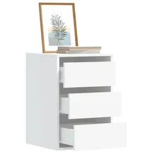 vidaXL Kommode Weiß 40x41x58 cm Holzwerkstoff