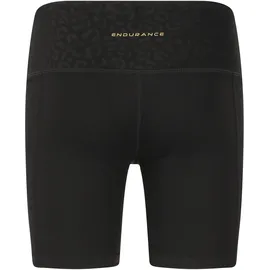 Endurance Funktionstights "Floran jr.", Mädchen, Gr. 116, EURO-Größen, schwarz, 23% Elasthan, 77% Polyester, mehrfarbig, Hosen, mit atmungsaktiver Eigenschaft