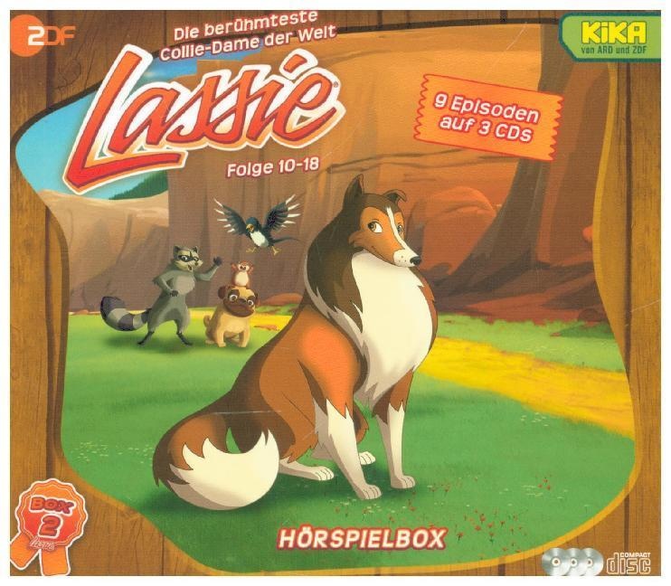 Lassie Hörspielbox.Box.2 3 Audio-Cd - Lassie (Hörbuch)