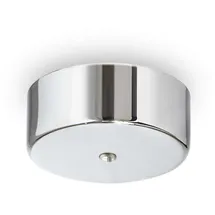 Ideal Lux Baldachin rund 1-fach Chrom