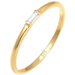 Elli PREMIUM Liebe Zart Edel Geo Topas 585 Gelbgold Ringe   Damen 