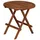 deVries Beistelltisch Woodie 50 x 50 x 50 cm Teakholz braun