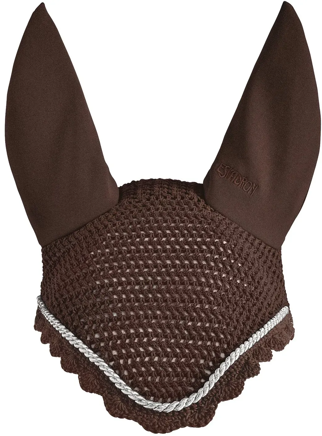 ESKADRON Fliegenhaube Regular darkbrown/silver Warmblut