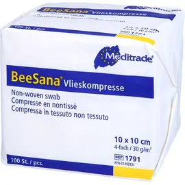 Meditrade Vlieskompressen 10 x 10 cm 100 St.