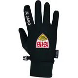 Jako VfB Stuttgart Team Funktionshandschuhe Premium, schwarz, 4