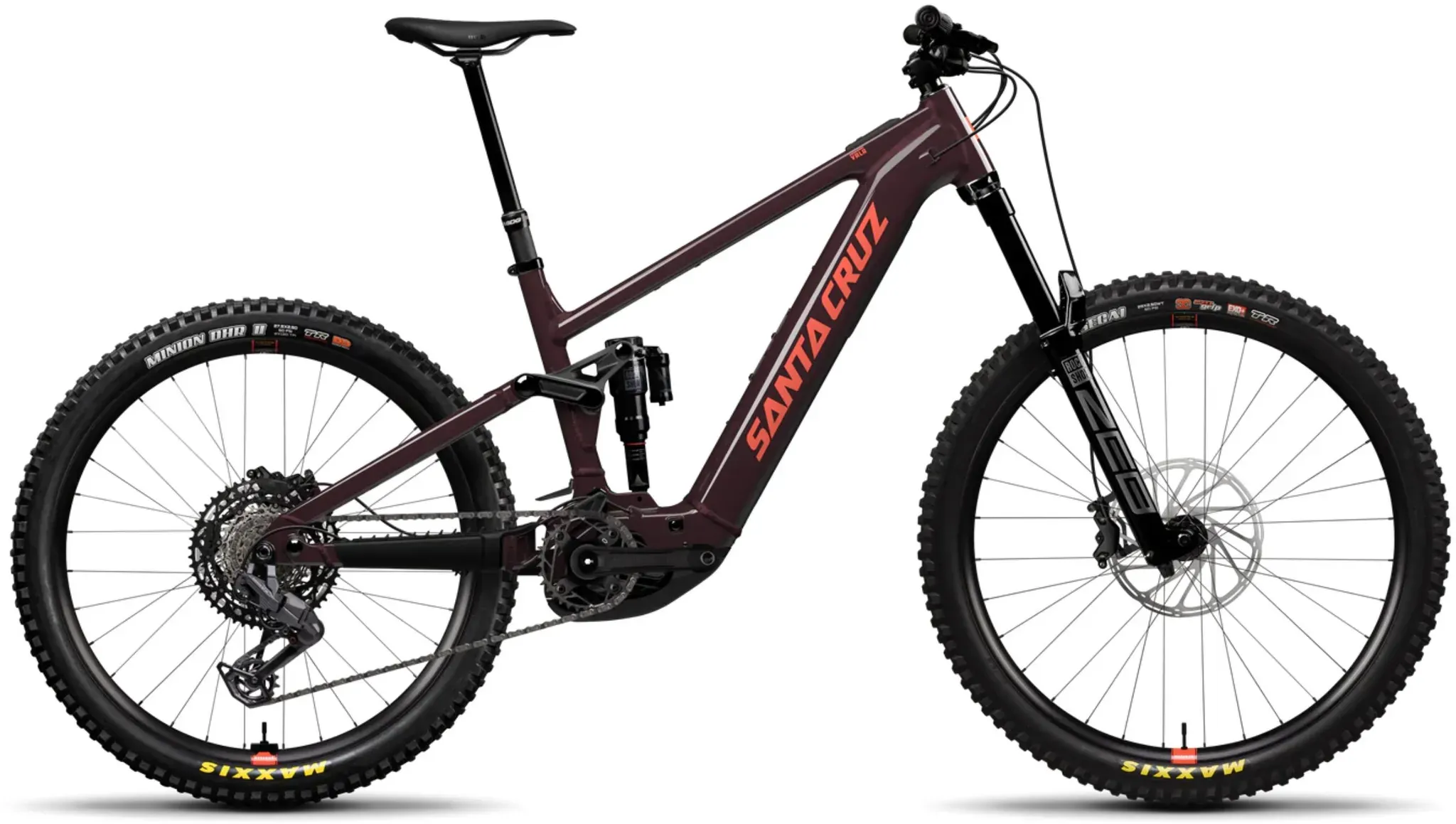 Santa Cruz Vala AL 70 Performance CX 600 Wh Mixed - XL - Gloss Stormbringer Purple