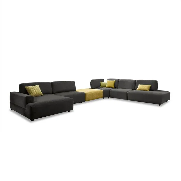 Musterring Wohnlandschaft MR 9420 Stoff Anthracite