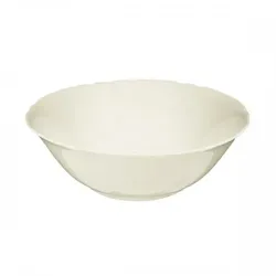 Seltmann Weiden 2x Seltmann Schüssel rund 25 cm, Form: Marieluise, Glasur: elfenbein, Dekor: 00003