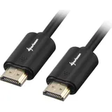 Sharkoon HDMI-Kabel 2.0 HDMI-Stecker HDMI-Stecker 3 m Schwarz