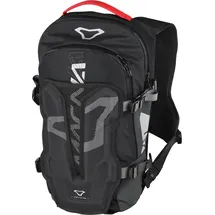 Macna Vortero Rucksack Schwarz/Grau/Rot
