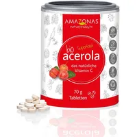 AMAZONAS Acerola 100% Bio natürliches Vit.C Lutschtabletten