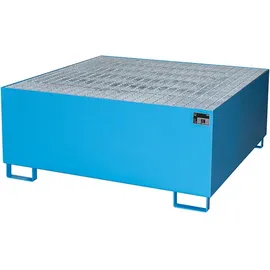 Bauer Südlohn Auffangwanne Stahl 1000 Liter Lichtblau