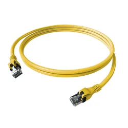 EasyLan DualBoot PushPull S/FTP IP27 Patchkabel Kat.6 gelb - Kabel - Netzwerk