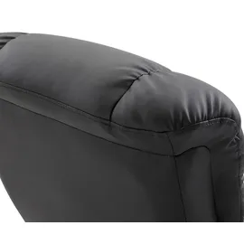Homcom Relaxsessel Polyester 80 x 102 x 76 cm schwarz mit Hocker