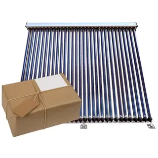 TWL Technologie Röhrenkollektor Solarthermie Paket ETASunPro® VRK30 Solarkollektor Solar