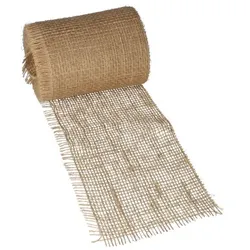 PAPSTAR Dekoband Jute 10 m x 15 cm natur auf Rolle