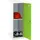Simonrack Metallschrank mini 50 x 40 x 91,5 cm Weiß/Grün