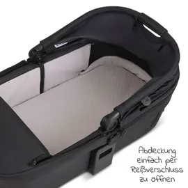 ABC-Design ABC Design 3in1 Kinderwagen-Set Salsa 4 Air - inkl. Babywanne OneSize - Schwarz