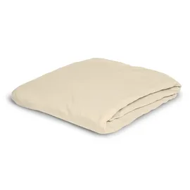 IRISETTE Spannbettlaken Jersey 180-200 x 200 cm beige
