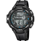Calypso Chronograph Armbanduhr schwarz Alarm Datum K5836/4 - Schwarz