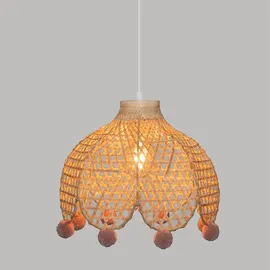 Atmosphera Campagne 1-flg. Ø 28 cm beige Bambus