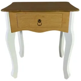 Hti-Living Beistelltisch mit Schublade Retro