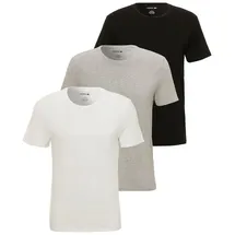 Lacoste T-Shirt 3 PACK TEE (3-tlg) mit Rundhalsausschnitt grau XL