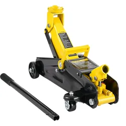 VEVOR Rangierwagenheber 2t Wagenheber Hydraulischer Autoheber Einzelkolben