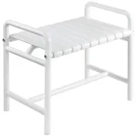 Hewi Duschbank 801 grau 688 x 500 x 448 mm, Stützlast bis 350 kg