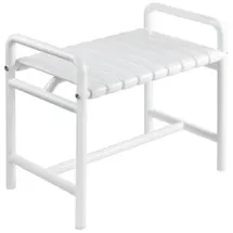 Hewi Duschbank 801 grau 688 x 500 x 448 mm, Stützlast bis 350 kg