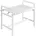 grau 688 x 500 x 448 mm Stützlast bis 350 kg