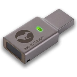 Kanguru Defender Bio-Elite30 - Fingerprint Drive AES 4GB USB-Stick USB Typ-A 2.0 Rot