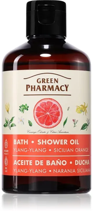 Green Pharmacy Ylang-ylang & Sicilian Orange Bath Oil erfrischendes Duschöl 250 ml