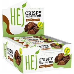 HEJ Natural HEJ Crispy Vegan Protein Bar (12x45g) Chocolate Raspberry EINHEITSFARBE 12 x 45 g