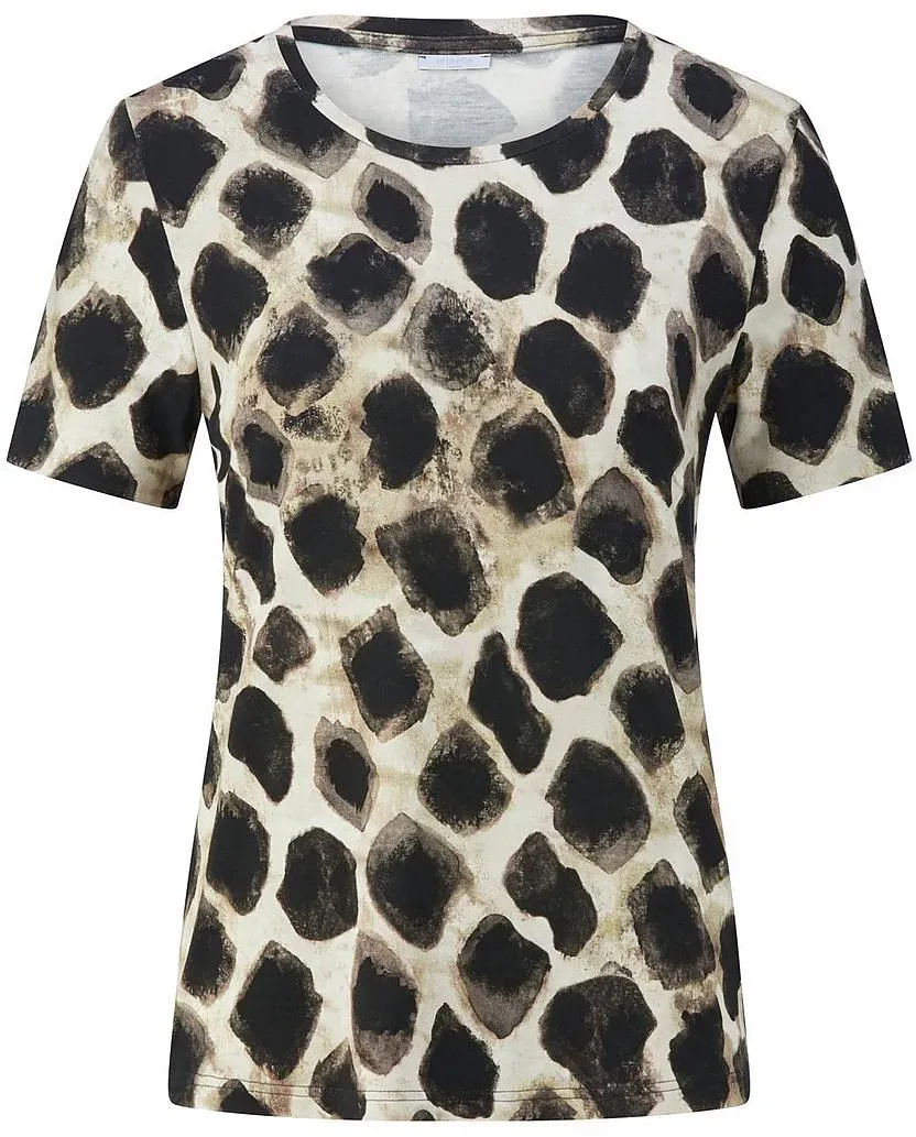 Rundhals-Shirt Efixelle schwarz, 42