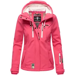 Softshelljacke MARIKOO "Kleine Zicke", Damen, Gr. XL, pink, Obermaterial: 98% Polyester, 2% Elasthan, Innenmaterial: 100% Polyester, Jacken, sportliche Funktionsjacke
