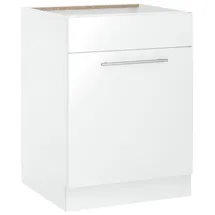 WIHO KÜCHEN Spülenschrank »Flexi2«, Breite 60 cm weiß
