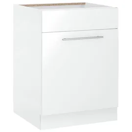 WIHO KÜCHEN Spülenschrank »Flexi2«, Breite 60 cm weiß