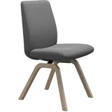 Stressless Stressless® Polsterstuhl »Laurel«, Microfaser DINAMICA, Vollholz, grau (dark grey dinamica walnuss)