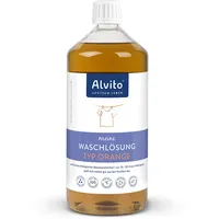 Alvito Waschlösung Typ Orange, ökologisches Waschmittel-Konzentrat, hautfreundlich, nachhaltig & vegan, dermatologisch getestet, 1l