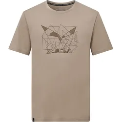 Salewa Eagle Geometric T-shirt M quicksand (7180) 46/S